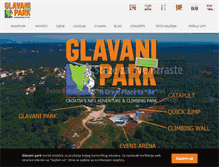 Tablet Screenshot of glavanipark.com